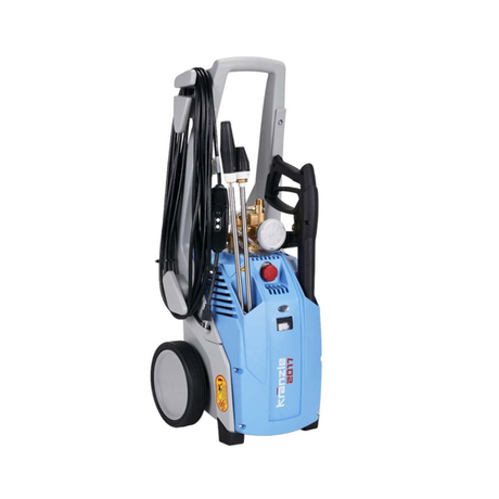 Kranzle K2017 - K2017T series Industrial Cold-Water Electric Pressure Washer with APG Pump, Hose Reel & GFI