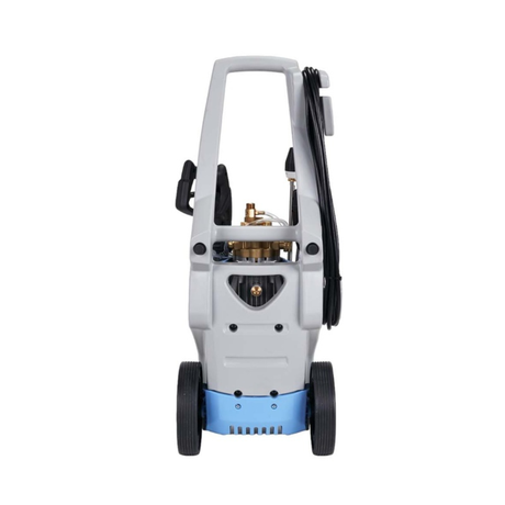 Kranzle K2017 - K2017T series Industrial Cold-Water Electric Pressure Washer with APG Pump, Hose Reel & GFI