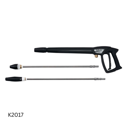 Kranzle K2017 - K2017T series Industrial Cold-Water Electric Pressure Washer with APG Pump, Hose Reel & GFI