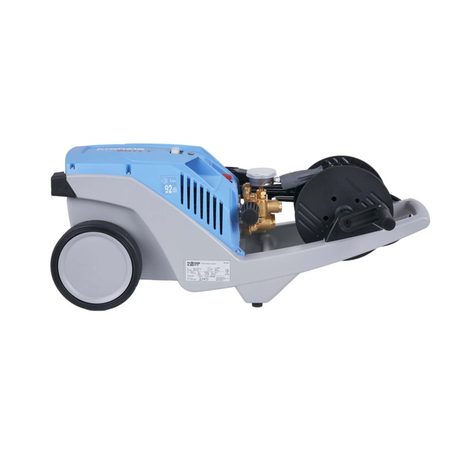 Kranzle K2017 - K2017T series Industrial Cold-Water Electric Pressure Washer with APG Pump, Hose Reel & GFI