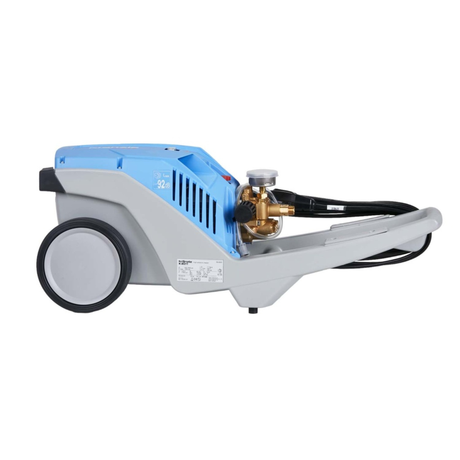 Kranzle K2017 - K2017T series Industrial Cold-Water Electric Pressure Washer with APG Pump, Hose Reel & GFI