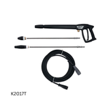 Kranzle K2017 - K2017T series Industrial Cold-Water Electric Pressure Washer with APG Pump, Hose Reel & GFI