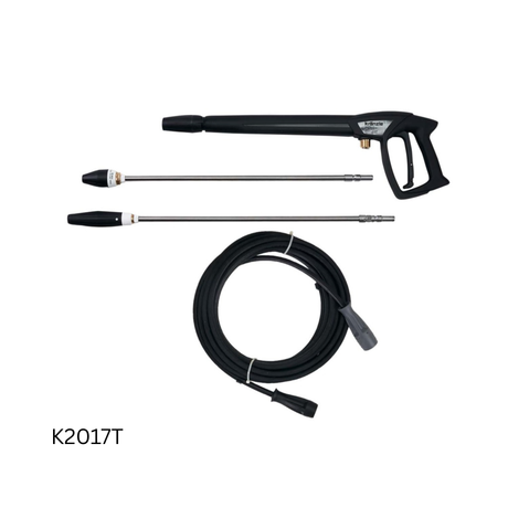 Kranzle K2017 - K2017T series Industrial Cold-Water Electric Pressure Washer with APG Pump, Hose Reel & GFI