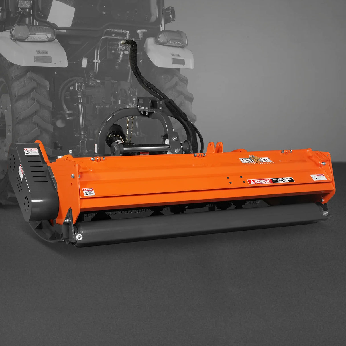 MechMaxx 72" Heavy Duty PTO Flail Mower, Hydraulic Side Shift, 50-75HP, KDK72H