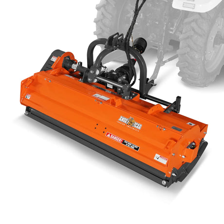 MechMaxx 72" Heavy Duty PTO Flail Mower, Hydraulic Side Shift, 50-75HP, KDK72H