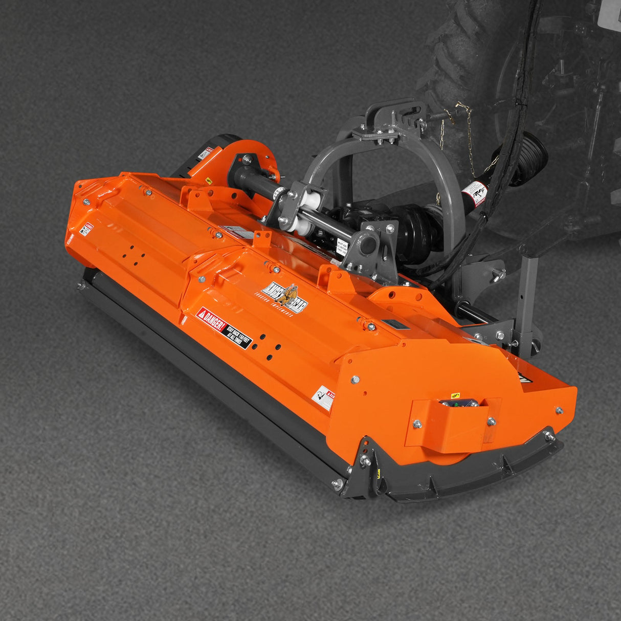 MechMaxx 78" Heavy Duty PTO Flail Mower, Hydraulic Side Shift, 50-85HP, KDK78H