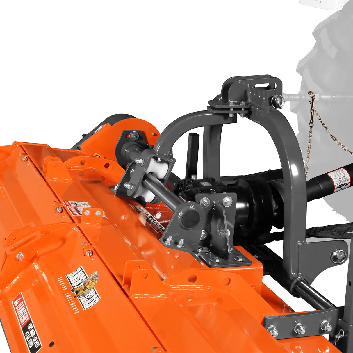 MechMaxx 87" Heavy Duty PTO Flail Mower, Hydraulic Side Shift, 50-90HP, KDK87H