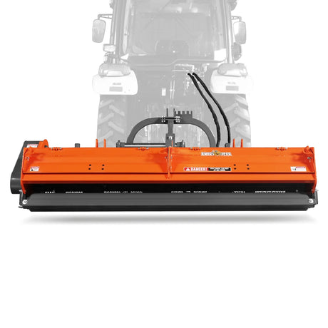 MechMaxx 87" Heavy Duty PTO Flail Mower, Hydraulic Side Shift, 50-90HP, KDK87H