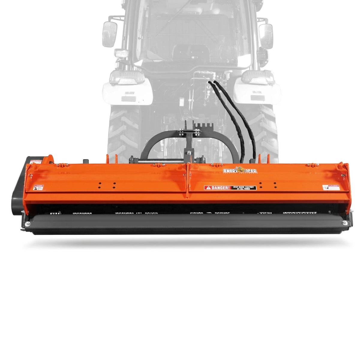 MechMaxx 87" Heavy Duty PTO Flail Mower, Hydraulic Side Shift, 50-90HP, KDK87H