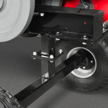 MechMaxx - 34 Ton Kinetic Fast Log Splitter with 7 HP Ducar Gasoline Engine, 28” Log Capacity, 3-Second Cycle Time KT34