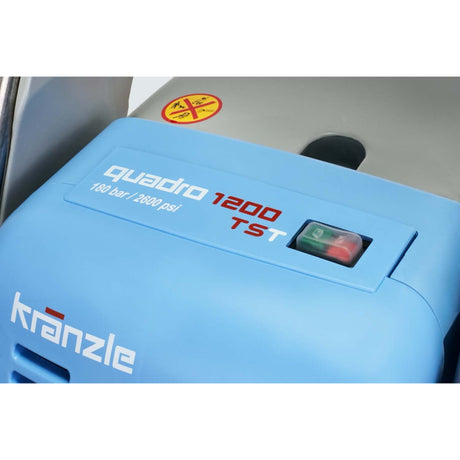 Kranzle K1200TST Industrial Electric Pressure Washer - 2400 PSI, 5.0 GPM with Total Stop System, Hose Reel & Industrial Pump