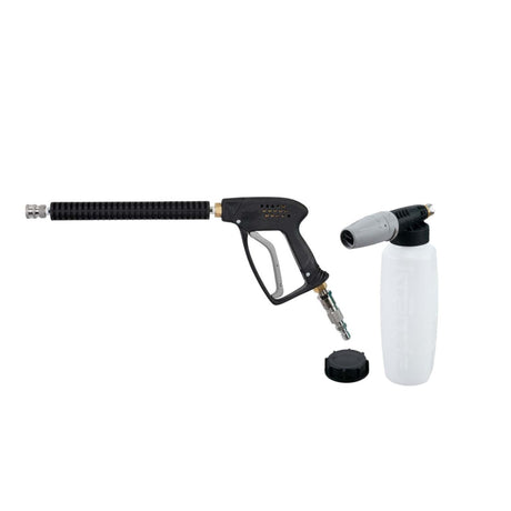 Kranzle K2020PMUSR Wall-Mount Electric Pressure Washer - 2000 PSI, 1.9 GPM with 65 ft Hose Reel & Stainless Steel Shelf