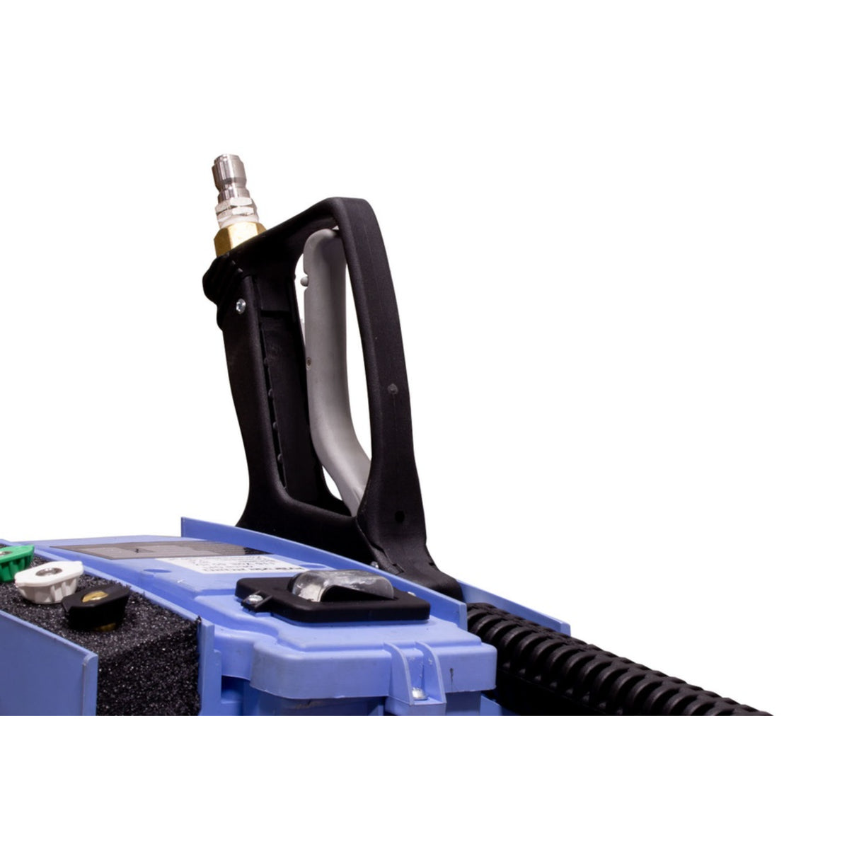 Kranzle K2020PMUSR Wall-Mount Electric Pressure Washer - 2000 PSI, 1.9 GPM with 65 ft Hose Reel & Stainless Steel Shelf
