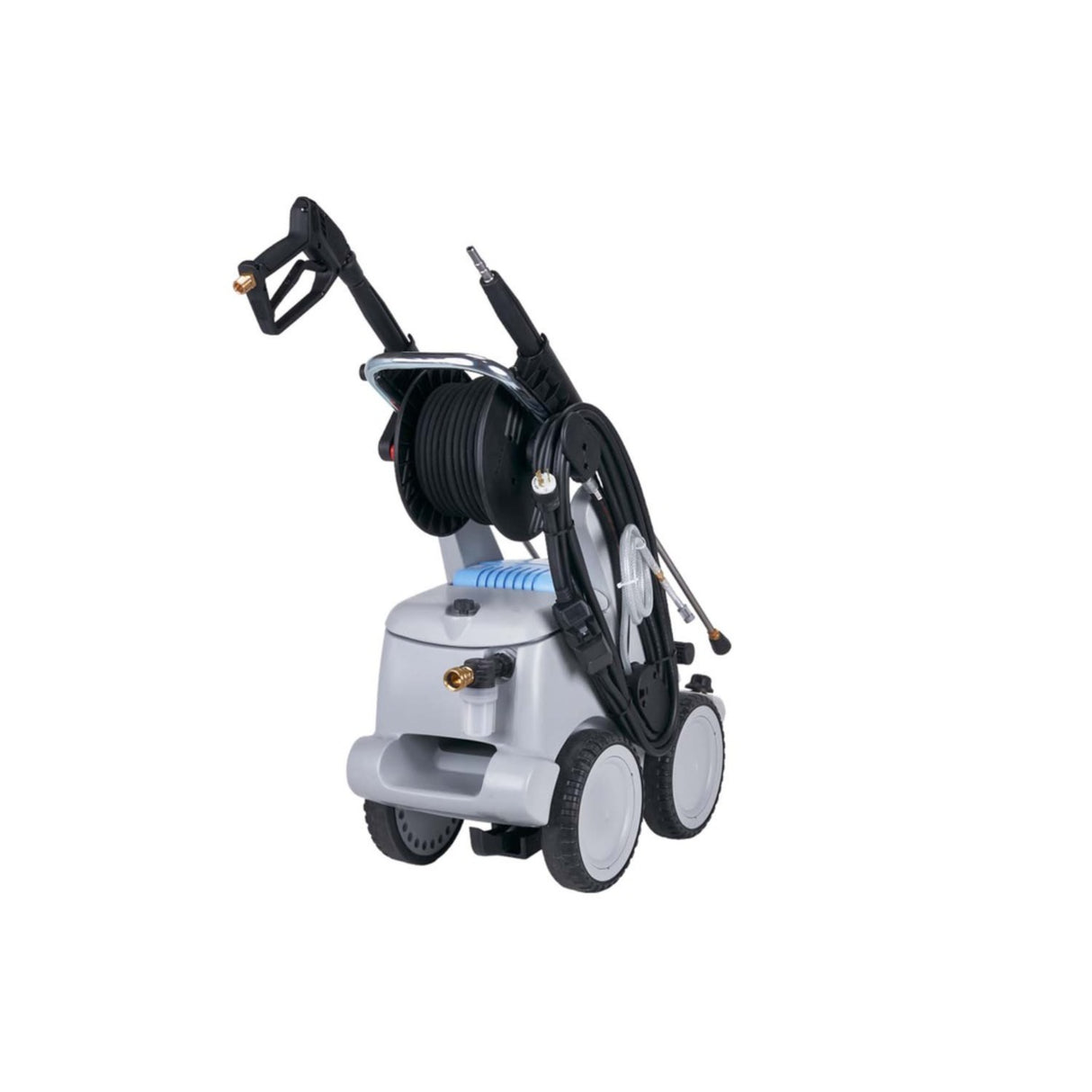Kranzle K599TST Industrial Electric Pressure Washer - 2200 PSI, 2.5 GPM with Total Stop System, Hose Reel & Dirt Killer Turbo Nozzle