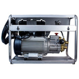 Kranzle KWS1200TS Industrial Electric Pressure Washer - 2400 PSI, 5.0 GPM with AQ Pump, Total Stop & Stainless Steel Frame