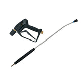 Kranzle KWS1200TS Industrial Electric Pressure Washer - 2400 PSI, 5.0 GPM with AQ Pump, Total Stop & Stainless Steel Frame