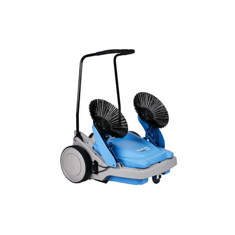 Kranzle Colly 800 Manual Outdoor Sweeper - Walk-Behind Push Sweeper for Indoor & Outdoor Cleaning