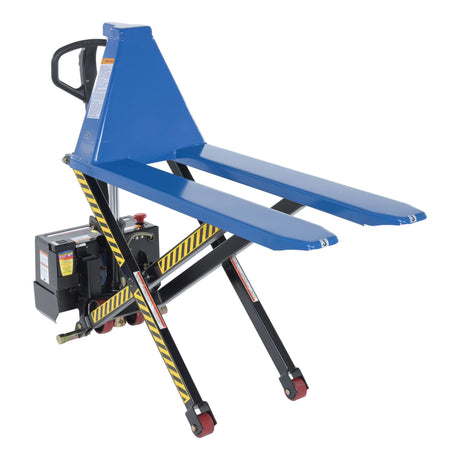 Vestil L-Series Tote Lifter — Powered or Hand-Pump Ergonomic Lifter for Skids, Totes, Boxes, and Baskets