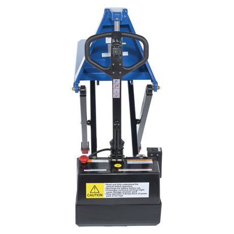 Vestil L-Series Tote Lifter — Powered or Hand-Pump Ergonomic Lifter for Skids, Totes, Boxes, and Baskets