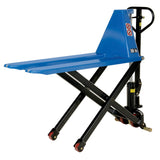 Vestil L-Series Tote Lifter — Powered or Hand-Pump Ergonomic Lifter for Skids, Totes, Boxes, and Baskets