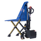 Vestil L-270-DC-HD-CTD DC Powered Tote Lifter with Power Traction Drive — Self-Propelled Tote Handling for Long-Travel Routes