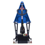 Vestil L-270-DC-HD-CTD DC Powered Tote Lifter with Power Traction Drive — Self-Propelled Tote Handling for Long-Travel Routes