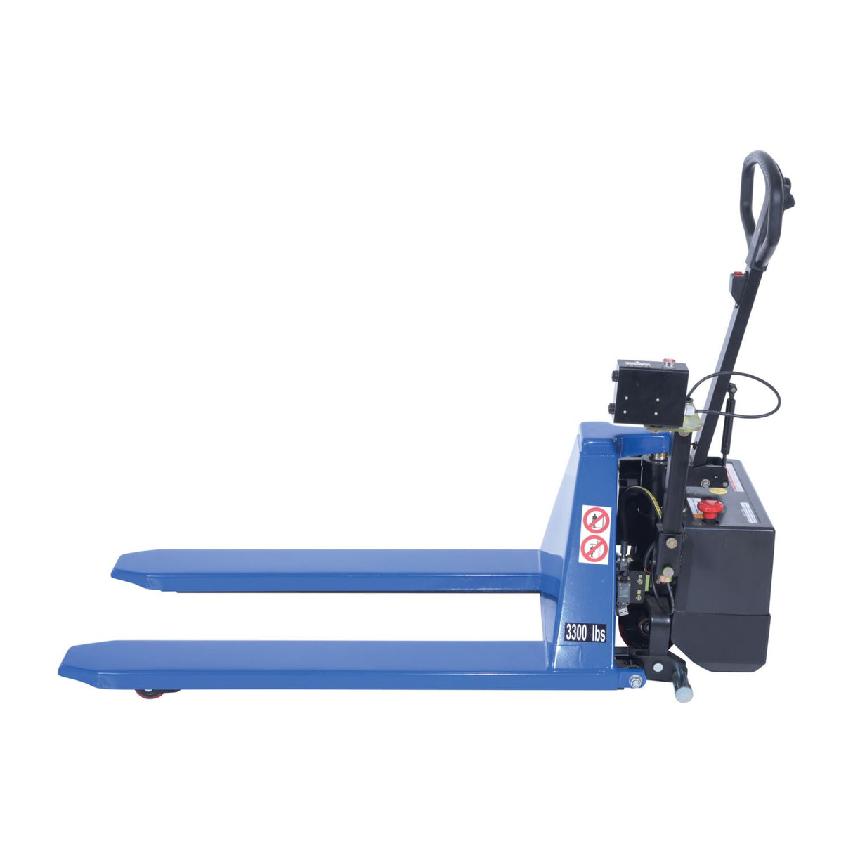 Vestil L-270-DC-HD-PE DC Powered Tote Lifter with Photo Eye Sensor — Precision Height Adjustment for Repeatable Tote Positioning