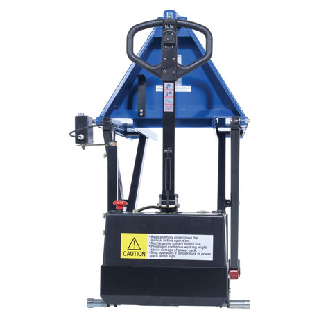 Vestil L-270-DC-HD-PE DC Powered Tote Lifter with Photo Eye Sensor — Precision Height Adjustment for Repeatable Tote Positioning