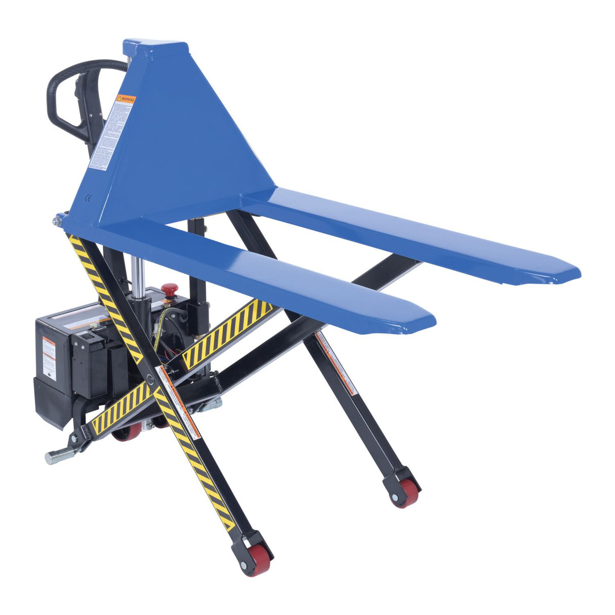 Vestil L-270-DC-HD-PE DC Powered Tote Lifter with Photo Eye Sensor — Precision Height Adjustment for Repeatable Tote Positioning