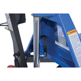 Vestil L-270-DC-HD-PE DC Powered Tote Lifter with Photo Eye Sensor — Precision Height Adjustment for Repeatable Tote Positioning