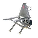 Vestil L-Series Stainless Steel Tote Lifter — Food-Safe & Wash-Down Ready Ergonomic Lifter for Pharmaceutical, Food Processing, and Clean Room Operations