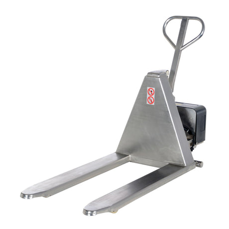Vestil L-Series Stainless Steel Tote Lifter — Food-Safe & Wash-Down Ready Ergonomic Lifter for Pharmaceutical, Food Processing, and Clean Room Operations