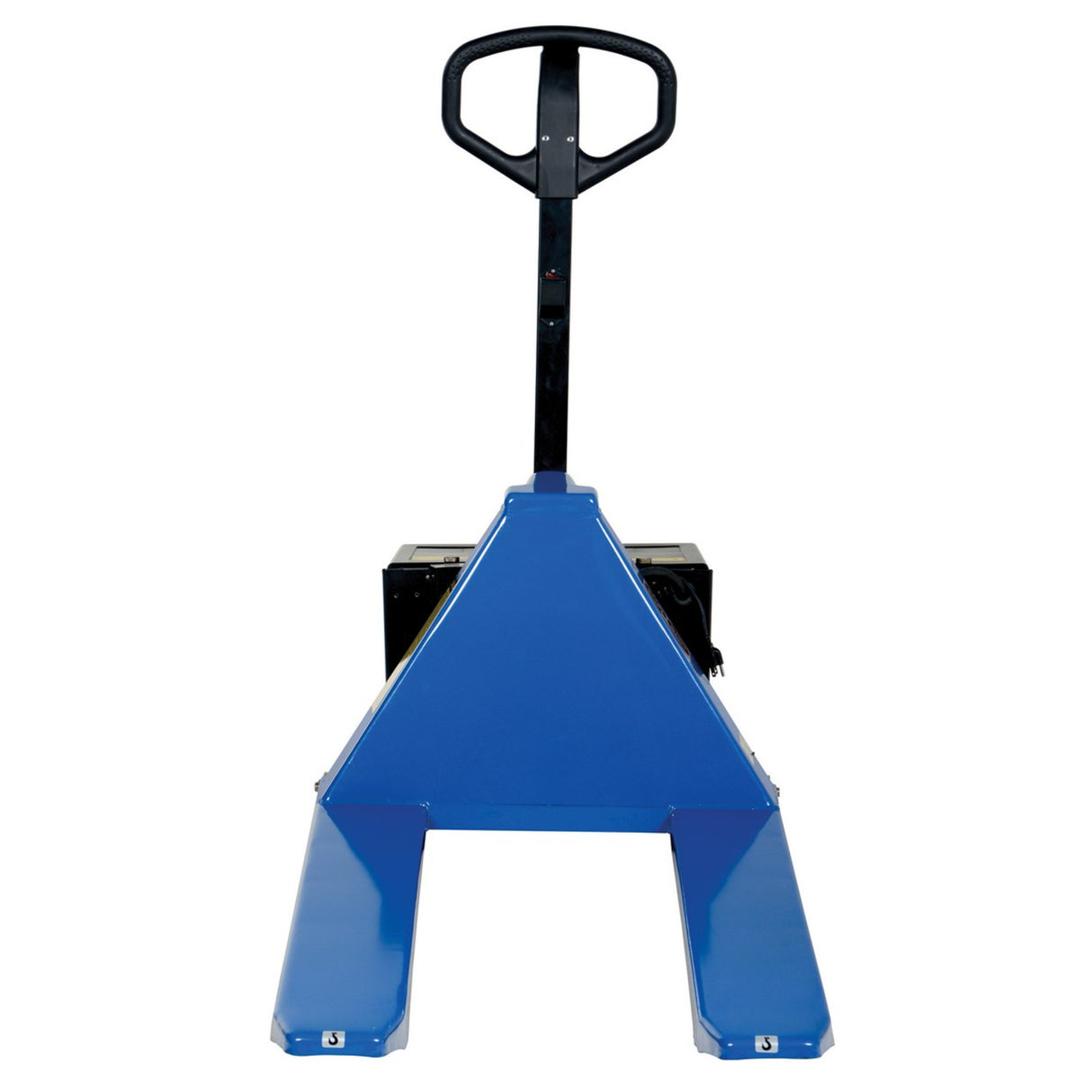 Vestil L-Series Tote Lifter — Powered or Hand-Pump Ergonomic Lifter for Skids, Totes, Boxes, and Baskets