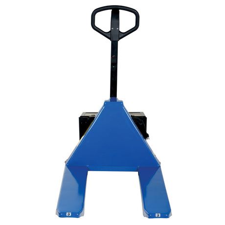 Vestil L-Series Tote Lifter — Powered or Hand-Pump Ergonomic Lifter for Skids, Totes, Boxes, and Baskets