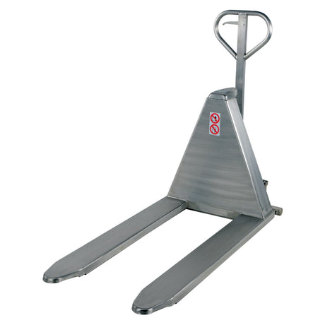 Vestil L-Series Stainless Steel Tote Lifter — Food-Safe & Wash-Down Ready Ergonomic Lifter for Pharmaceutical, Food Processing, and Clean Room Operations