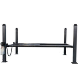 Daytona LFPP9 9,000 lb 4-Post Parking Lift – Home & Commercial Vehicle Storage Lift with Aluminum Ramps, 120V
