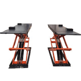 Daytona LHS7 6,600 lb High-Rise Scissor Lift – Low-Profile Full-Rise Lift with Double Hydraulic Equalizing, 240V