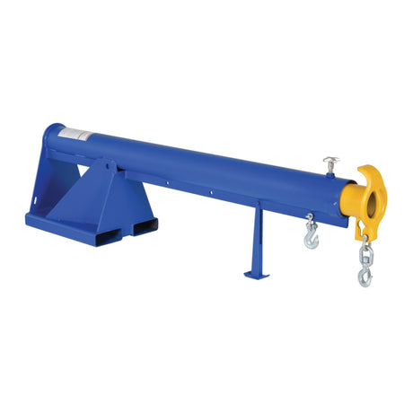 Vestil LM-1T Standard Telescoping Forklift Lift Boom — Heavy-Duty Extendable-Reach Lifting