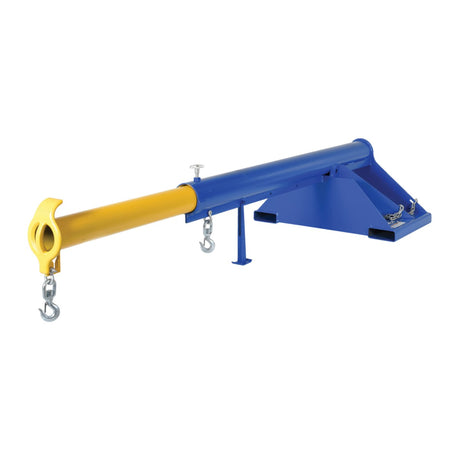 Vestil LM-1T Standard Telescoping Forklift Lift Boom — Heavy-Duty Extendable-Reach Lifting