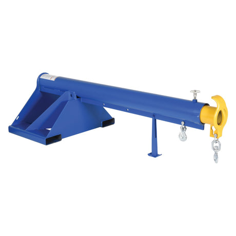 Vestil LM-1T Standard Telescoping Forklift Lift Boom — Heavy-Duty Extendable-Reach Lifting