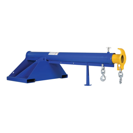 Vestil LM-1T Standard Telescoping Forklift Lift Boom — Heavy-Duty Extendable-Reach Lifting