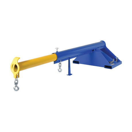 Vestil LM-1T Standard Telescoping Forklift Lift Boom — Heavy-Duty Extendable-Reach Lifting