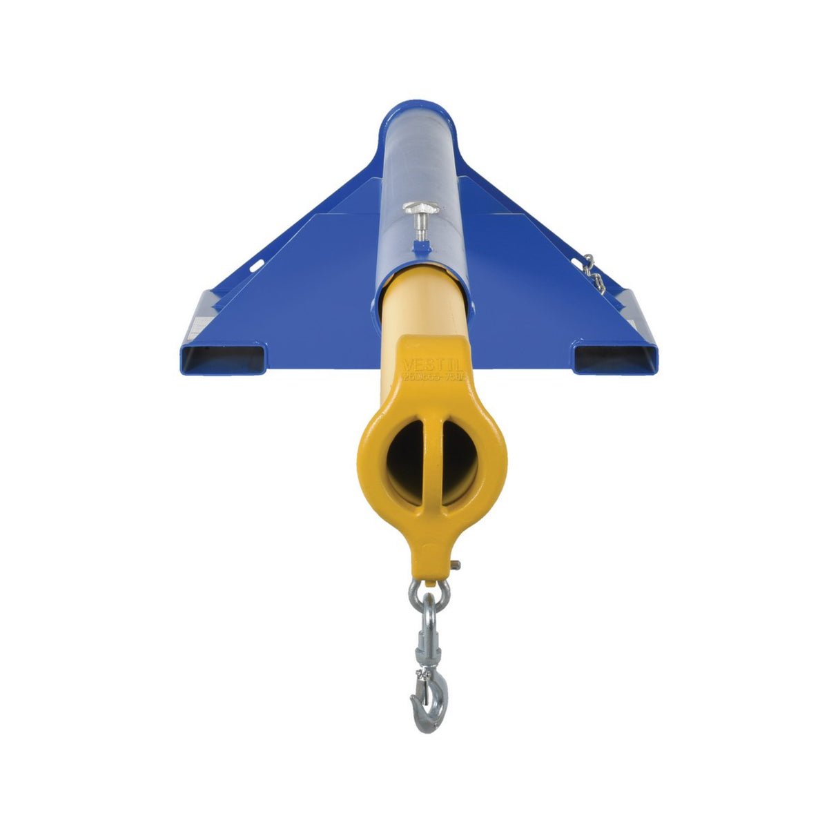 Vestil LM-1T Standard Telescoping Forklift Lift Boom — Heavy-Duty Extendable-Reach Lifting