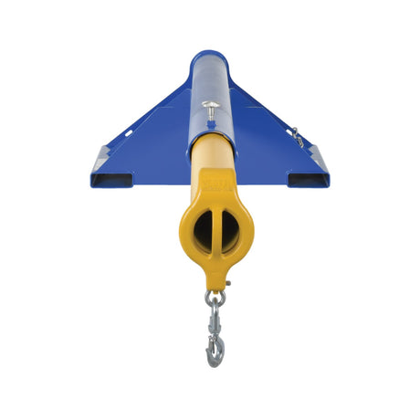Vestil LM-1T Standard Telescoping Forklift Lift Boom — Heavy-Duty Extendable-Reach Lifting
