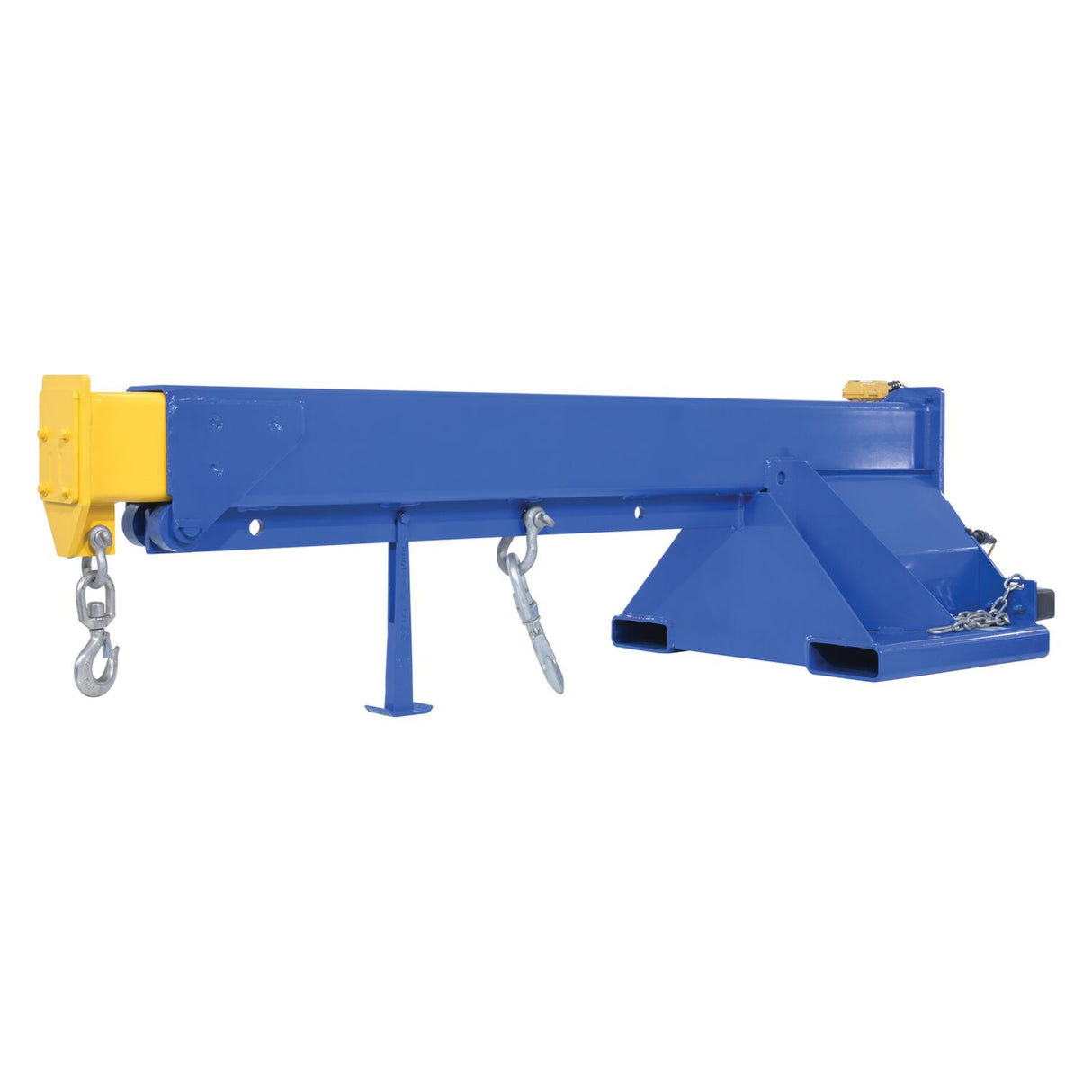 Vestil LM-HBE Hydraulic Powered Telescoping Forklift Lift Boom — Power-Operated Extension, 8,000 lb Capacity