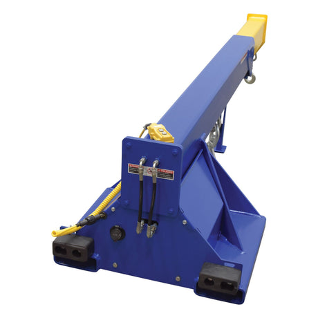 Vestil LM-HBE Hydraulic Powered Telescoping Forklift Lift Boom — Power-Operated Extension, 8,000 lb Capacity