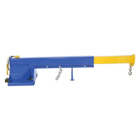 Vestil LM-HBE Hydraulic Powered Telescoping Forklift Lift Boom — Power-Operated Extension, 8,000 lb Capacity
