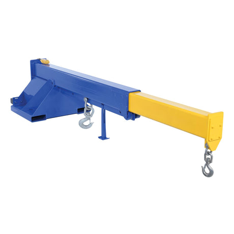 Vestil LM-HBE Hydraulic Powered Telescoping Forklift Lift Boom — Power-Operated Extension, 8,000 lb Capacity
