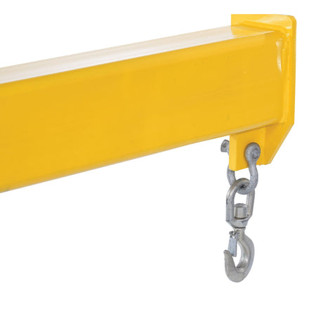 Vestil LM-HBE Hydraulic Powered Telescoping Forklift Lift Boom — Power-Operated Extension, 8,000 lb Capacity