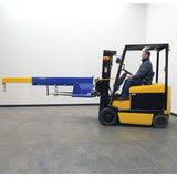 Vestil LM-HBE Hydraulic Powered Telescoping Forklift Lift Boom — Power-Operated Extension, 8,000 lb Capacity